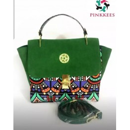 Zulu Inspired Handbag - Green